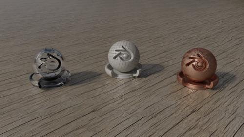 PBR Shader for Cycles Render Engine (Glass, Dialectric, Metal) preview image
